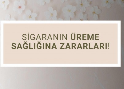 Sigaranın Üreme Sağlığına Zararları